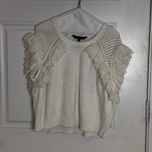 BCBG Maxazria Short Sleeve Sweater